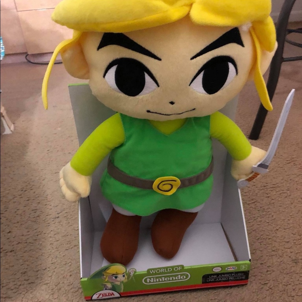 World of Nintendo Zelda links plush